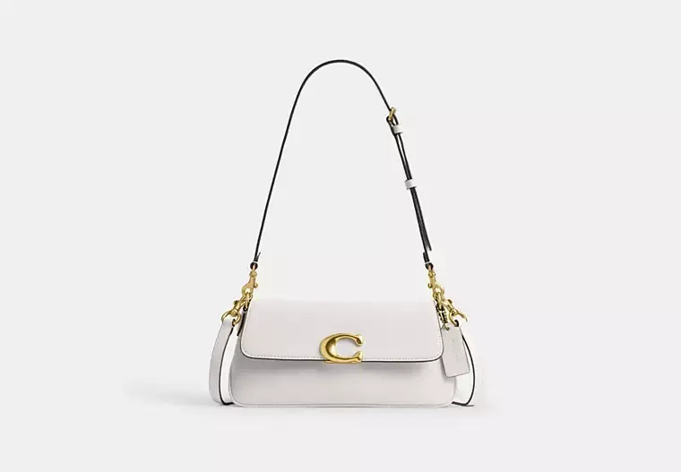 Photograph of COACH Coach Jet Shoulder Bag — White